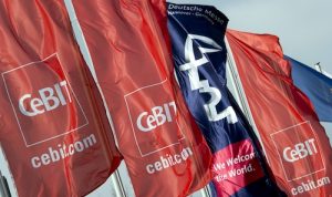 Aufbau zur CeBIT 2013