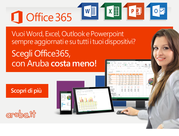 Aruba e Microsoft insieme per Office 365