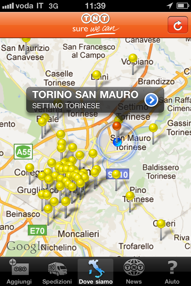 Una App per Tnt